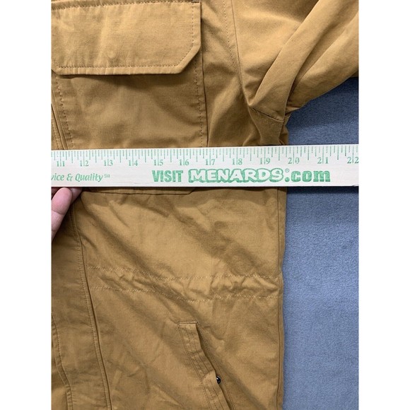 George Men's Twill Jacket Small Workwear Dark Camel Tractor Chore Farm Factory - Picture 7 of 16